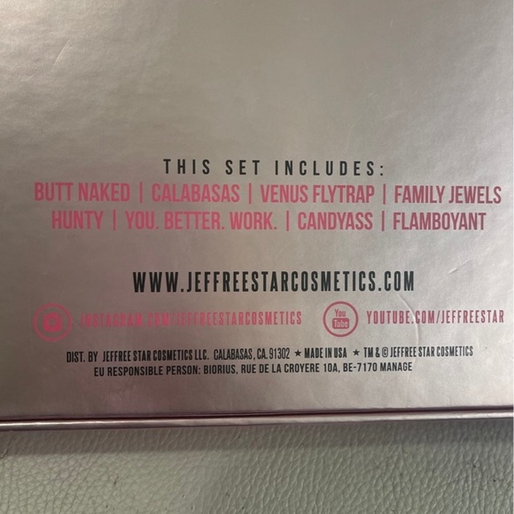 RARE Complete Jeffree star L.E. You better work collection - Picture 6 of 9